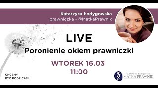 Poronienie okiem prawniczki - LIVE z Katarzyną Łodygowską @MatkaPrawnik