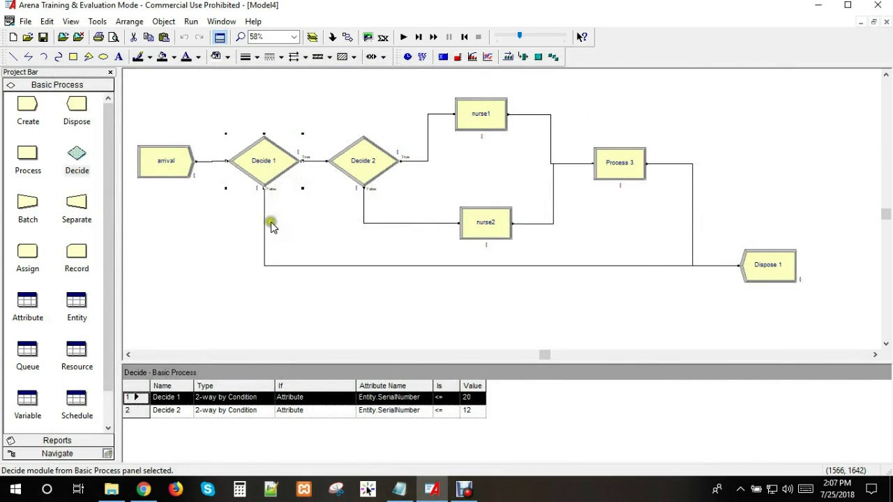 Simulation & Modeling Example Solution-3 ( Using Arena ) - YouTube