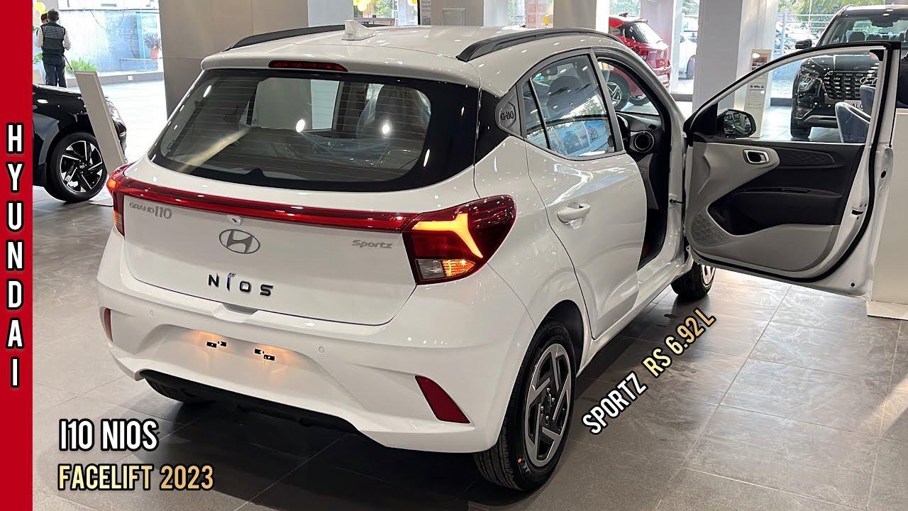 New Hyundai Grand I10 Nios Facelift 2023 🔥 Sportz - Rs 6.92L | Most ...