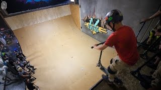 SCOOTER KIDS VS GIANT SKATEPARK RAMP!