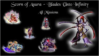 [FFBE] Louise Vs. Scorn of Asura (All Missions)