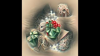 "Self-pollination in the style of Ernst Haeckel"