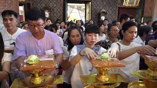 พิธีห่มผ้าหลวงพ่อสมปรารถนา 6- 8 -60