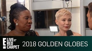Michelle Williams Talks "#MeToo" at 2018 Golden Globes | E! Red Carpet & Award Shows