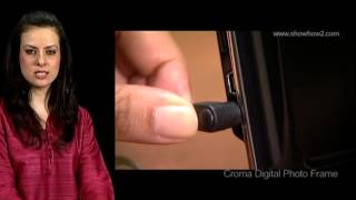 Croma Digital Photoframe - How to Power On