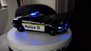 1/24 Sûreté du Québec Police NEW 2023 Dodge Charger die-cast model car with working lights