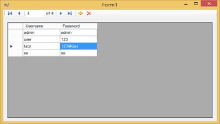 C# Tutorial - How to use BindingSource and BindingNavigator | FoxLearn