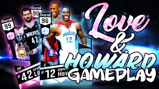 PINK DIAMOND KEVIN LOVE & DIAMOND DWIGHT HOWARD GAMEPLAY!!!! KEVIN LOVE IS THE POST GOD!