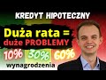 Kredyt hipoteczny - Jaki procent wynagrodzenia przeznaczyć na ratę? (2023)