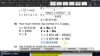 MAP4C - 7.1 - The Amount of an Annuity - VIDEO