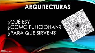 Video tutorial Arquitectura Von Neuman y Harvard