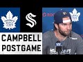 Jack Campbell | Toronto Maple Leafs at Seattle Kraken | February 14, 2022