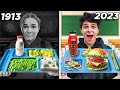 Eating 100 Year's Of School Lunch!