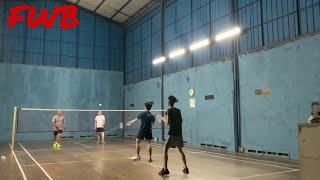 Pb Hepy Forever | Jason / Nico vs Om Oki / NN | Badminton Amateur Plays