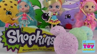 Surprise Shopkins Bath Bombs Fizzies | Minecraft \u0026 More Toys | PSToyReviews