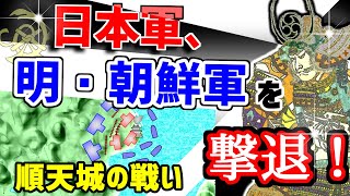 順天城の戦い【朝鮮出兵】明・朝鮮軍をすべて撃退。