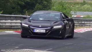 Honda NSX Type-R Testing Hard on the Nurburgring, Nordschleife!