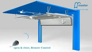 Automatic Sectional Overhead Garage Door