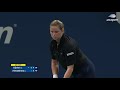 kim clijsters vs ekaterina alexandrova us open 2020 round 1