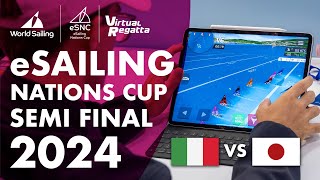 LIVE Semi-Final | ITA v JPN | eSailing Nations Cup 2024