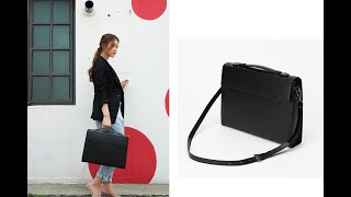 [Bedford11th] 여자들이 들기좋은 polygon shaped briefcase