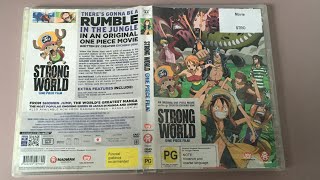 Opening & Closing To "One Piece Film: Strong World/2009" (Madman Entertainment) DVD Australia (2014)