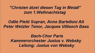 Bach Kantate BWV 63 Christen ätzet diesen Tag, Justus von Websky 1960