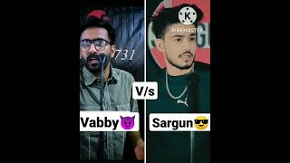 Aukaat 💵 || Vabby 731🥀 Vs Sargun Tyagi🌹 || Vabby Shayari Status😎 || Attitude Shayari😈 #viral #shorts