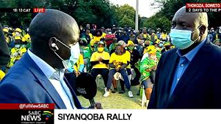 LGE 2021 I Soweto abuzz as ANC holds its Siyanqoba Rally