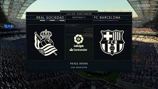 FIFA 22 | Real Sociedad vs FC Barcelona - Reale Arena | Full Gameplay