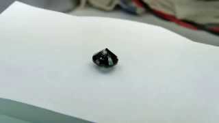 2.05 ct Natural Loose Diamond Round Full Cut Black nas Color