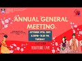 ANNUAL GENERAL MEETING EAST ASIAN CULTURE CLUB