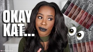 THE NEWEST HOLIDAY LIP SET THAT EVERYONE NEEDS! | SWATCHING ALL 8 SHADES! | Andrea Renee