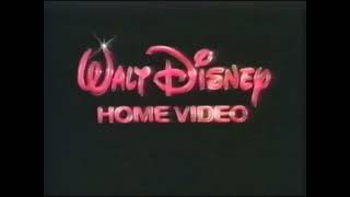 Walt Disney Home Video (RARE Hebrew annoucner, 1986?)