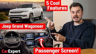 Jeep Grand Wagoneer: The electric, luxurious big Jeep coming in 2021! 5 cool features