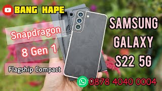 (sold) Year End Sale - Review Samsung Galaxy S22 256gb di Tahun 2024 Bang Hape COD Tokopedia Shopee