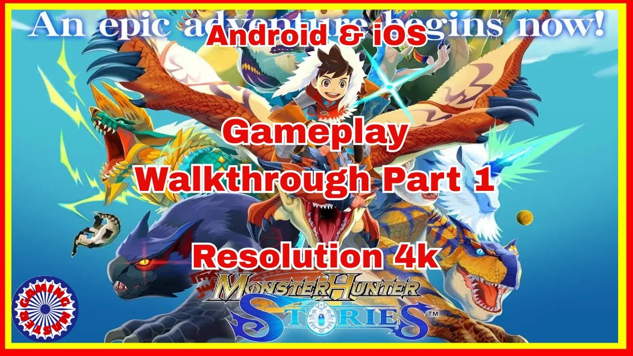 Monster Hunter Stories Android Gameplay 4k Mobile Ios Youtube
