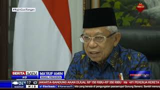 Ma’ruf Amin Apresiasi Dewan Pers Soal Hak Publikasi Jurnalistik