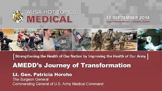 AUSA Hot Topic - Medical - Lt. Gen. Patricia Horoho - The Surgeon General