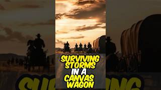 Conquer Deadly Wild West Storms: Canvas Wagon Survival