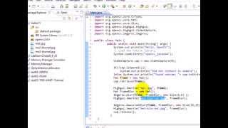 Java Tips: Open CV 2.4.4 Java Webcam Capture in Eclipse