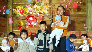 Daily vlog working mom: Building happiness together - decorating the house for the Lunar New Year