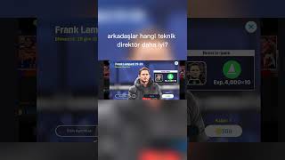 Pes hangi teknik direktörü satın alayım? Sizce hangisini daha iyi#efootball