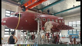 DC-3組裝全紀錄- 朝陽科技大學航空學院