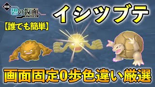 【ポケモンSV/碧の仮面】 イシツブテ(ゴローン＆ゴローニャ)の色違い厳選方法をご紹介 【画面固定0歩色違い厳選】