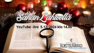 Sanan lähteellä -live 5.12.2024