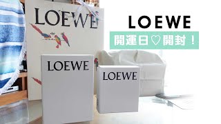 【LOEWE】開運日にLOEWEで財布とバッグを新調しました。【開封動画】