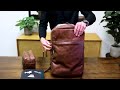 the manhattan backpack full grain leather backpack by andar