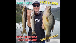 LAKE EILDON FISHING | HOW TO CATCH & COOK | CAMPING | KING'S BIRTHDAY LONG WEEKEND
