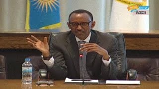 Ikiganiro Perezida Kagame yagiranye n' abanyamakuru -Kigali 15, Mutarama 2015